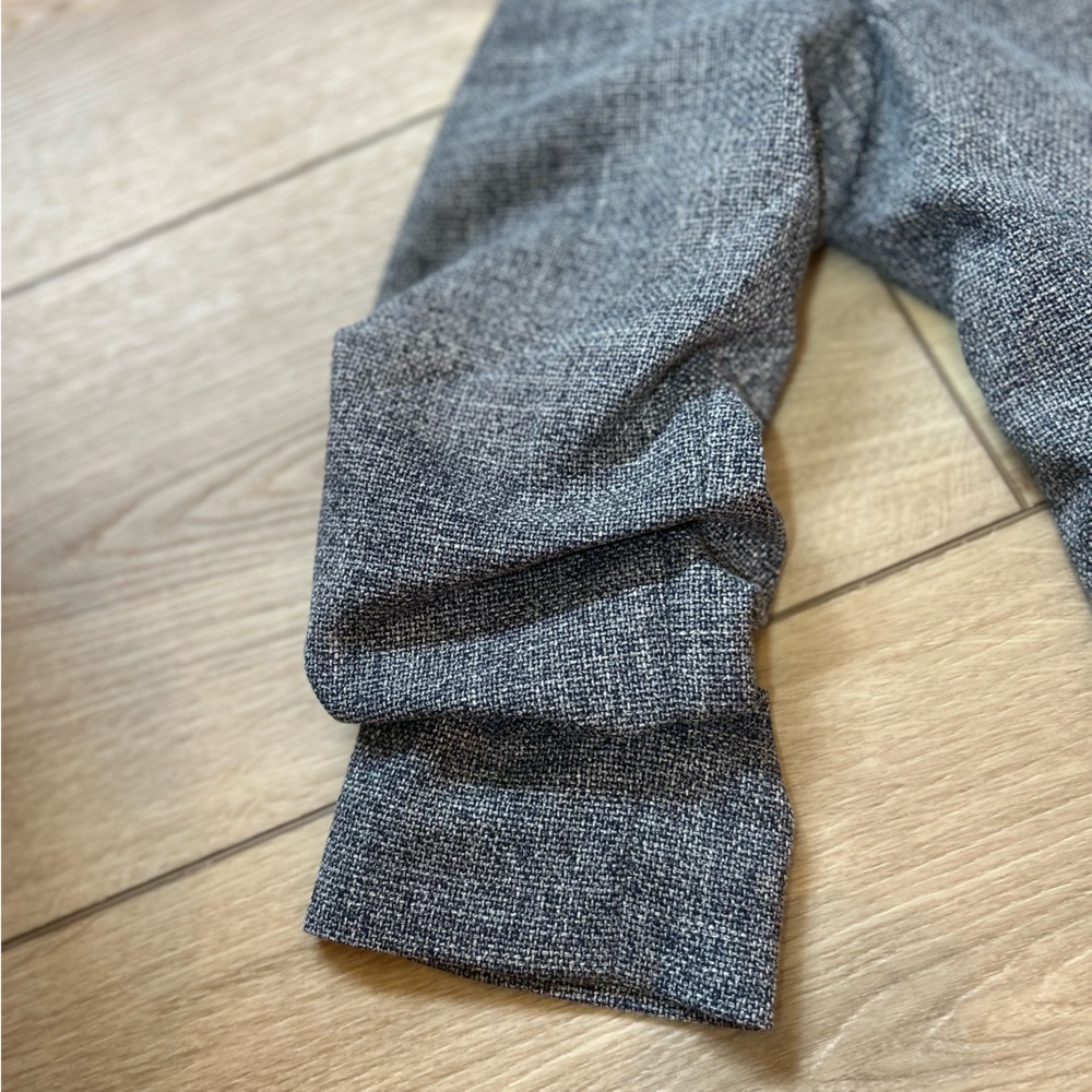 H&M Charcoal Tweed Gathered Sleeve Blazer - Picture 7 of 7